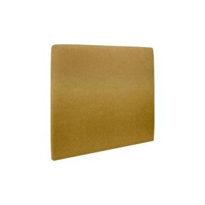 Cabecero tapizado 200 cm - tela natté amarillo - amarillo