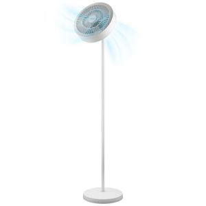 Cecotec ventilador de pie con aro de luz LED y mando a distancia