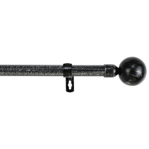 Barra de forja universal extensible(negro+gris, 160-310cm bola)