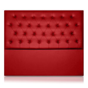 Cabeceros afrodita tapizado polipiel rojo 130x120 de sonnomattress