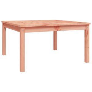 vidaXL mesa de jardín madera maciza de douglas 82,5x82,5x45 cm