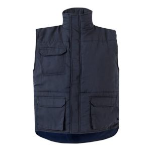 Chaleco acolchado m azul navy