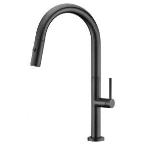 Grifo cocina  samoa negro- sistema de lacado electroforesis