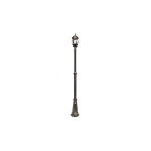Caelum street light 1xe27 aluminium / crystal black