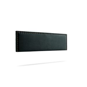 Cabecero tapizado modena acualine 90x55x8 cm - negro - moonia