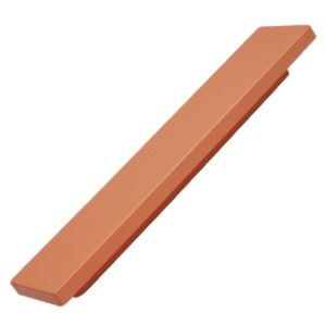 Tirador 128mm pintado naranja, lote de 24
