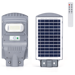 Aigostar foco solar exterior con sensor de cuerpo 50w,500lm ip65