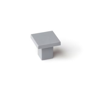 Pomo para mueble rei 416 | 30x30x28 mm | aluminio | abs