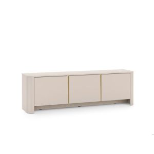 Mueble tv contemporáneo - beige cachemira - tablero partículas - 168x39x52