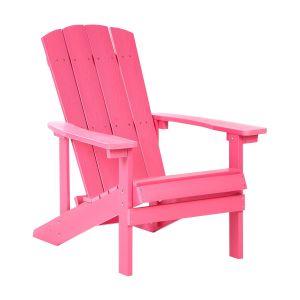 Silla de jardín adirondack rosa