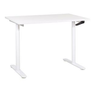 Escritorio de altura regulable manual destinas 120 cm 72 cm blanco