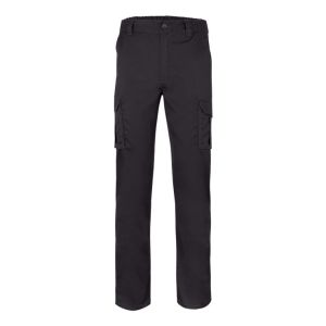 Pantalon de trabajo stretch velilla color negro 38