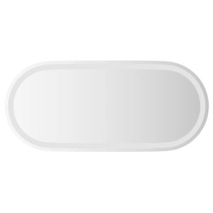 vidaXL espejo de baño LED ovalado 80x35 cm