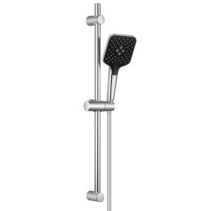 Barra de ducha - sofetiy max - acero inoxidable cromado - 3 modos - flexibl