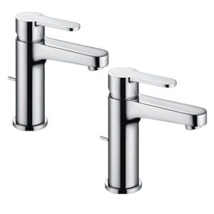 Mezclador de lavabo - cepillado - cobre - mango único - fácil de limpiar -