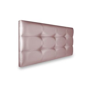 Cabecero de cama texas cabezal tapizado en polipel 180x 70 cm oro rosa