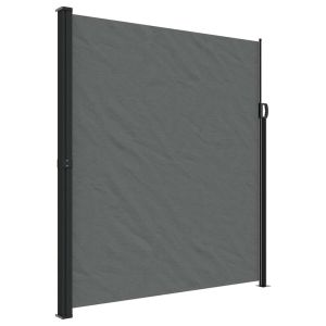 vidaXL toldo lateral retráctil antracita 220x300 cm