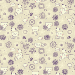 Papel pintado animal gaticos 60cm por 250cm