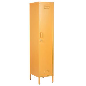 Mueble de oficina frome metal amarillo