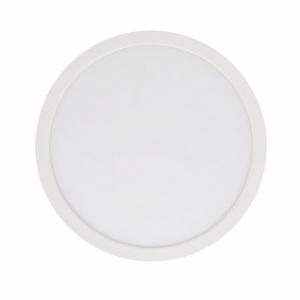 Plafón LED empotrable/superficie 24W IP44 CCT 3000-6000K corte D65-270mm