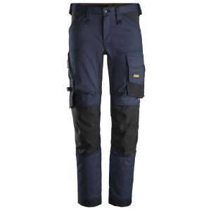 Snickers workwear-63419504054-pantalones elásticos allroundwork azul