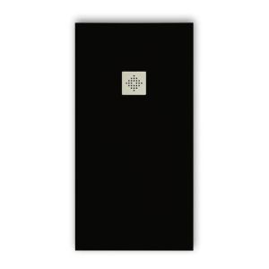 Plato de ducha pizarra pure negro  70x70 cm