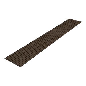Set de 18x paneles de pared 3d bronckhorst 195x31,5 cm efecto madera oscura
