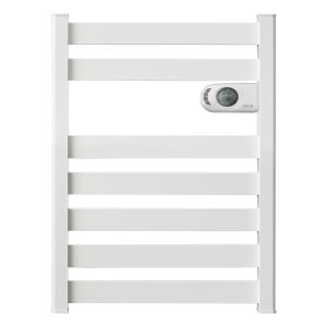 Radiador secatoallas eléctrico de bajo consumo Zinnia (500w) - blanco HJM