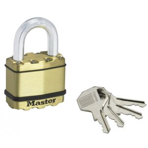 Master lock candado con llave de acero laminado, l.45 mm