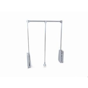 Armario extensible retráctil gris emuca de ancho 830 a 1150 mm - 9283911