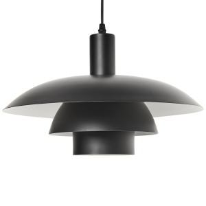 Lámpara colgante hilba metal negro