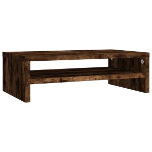 Soporte para monitor de roble ahumado 42 x 24