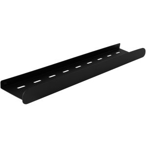 Rea estante de baño sf03 60cm black matt, 60x9x5 cm