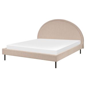 Cama bouclé margut 160 x 200 cm beige