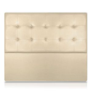 Cabeceros atenea tapizado polipiel beige 190x120 de sonnomattress