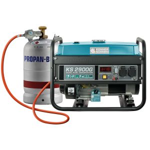 Generador híbrido gasolina y gas Könner & Söhnen KS 2900G monofásico 2900W