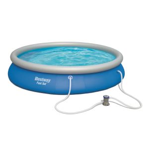 Piscina desmontable autoportante Bestway fast set 457x84 cm depuradora de c