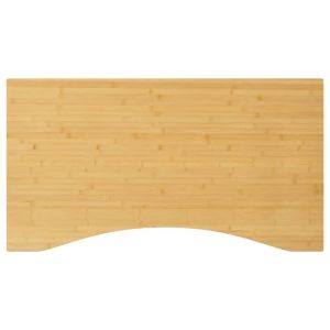 vidaXL tablero de escritorio de bambú 100x60x4 cm