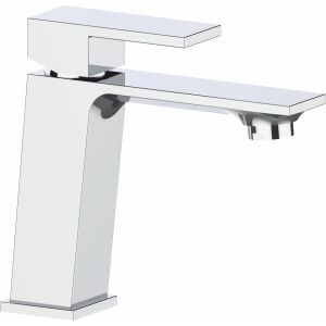 Valaz grifo de lavabo cuadrado monomando cromado