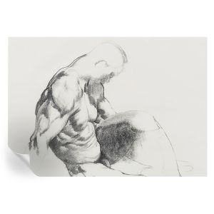 Murales autoadhesivos boceto masculino 208x146 tulup