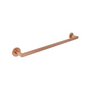Imex - toallero para baño sin taladro 50cm oro rosa serie practic