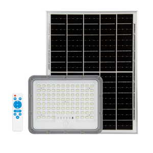 Proyector LED solar 300w 3000lm con sensor 272 LEDs, 7500k