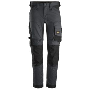 Snickers workwear-63415804048-pantalones elásticos allroundwork gris