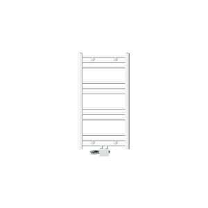 Radiador de baño blanco recto conexión media 500 x 800 mm