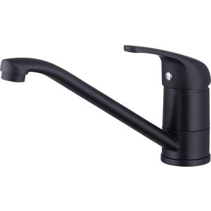 Grifo de fregadero negro tilt