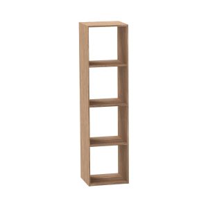 Estantería de 4 niveles spacequb 34.5x32x134cm 7house