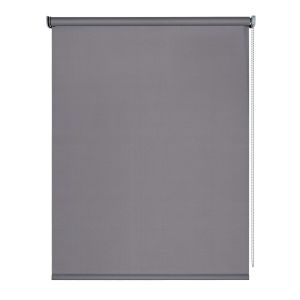 Estor opaco moon, estor enrollable blackout gris oscuro, 60 x 180cm