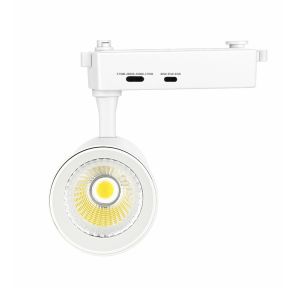 Foco LED blanco orientable 40w parma, carril monofásico, 4400lm, 4cct