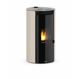 Estufa de pellets canalizable kea de 12 kw tórtola