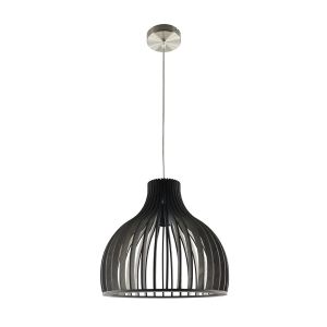 Fab 156293502 | coLGante caoba 1xE27 madera cafe regx35x35 cm